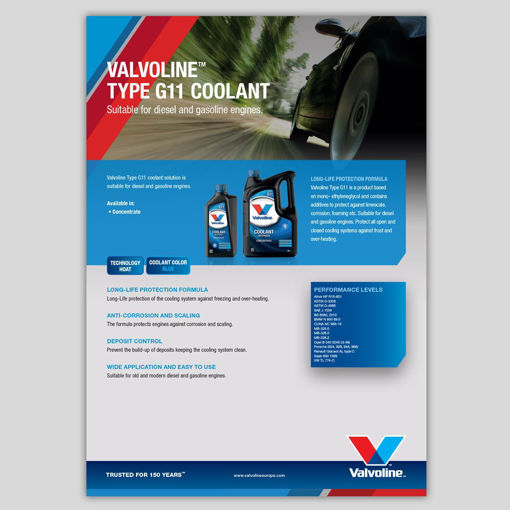 Picture of TYPE G11 Coolant  (Leaflet)