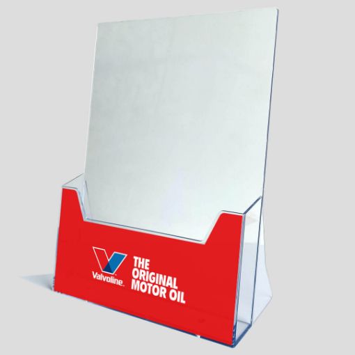 Acrylic leaflet/brochure/catalogue stand