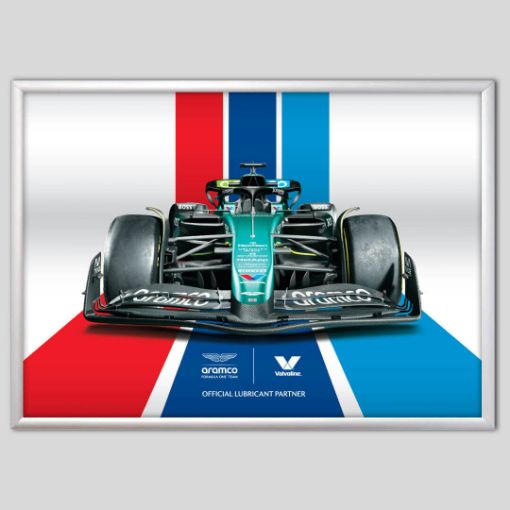 Aston Martin F1 Poster (Horizontal)