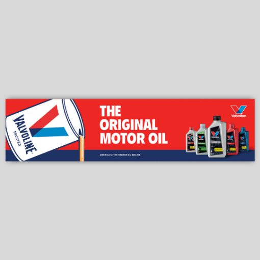 Picture of "The Original Motor Oil" Banner