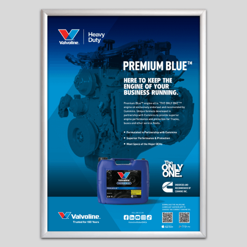 Picture of Premium Blue - Heavy Duty Poster