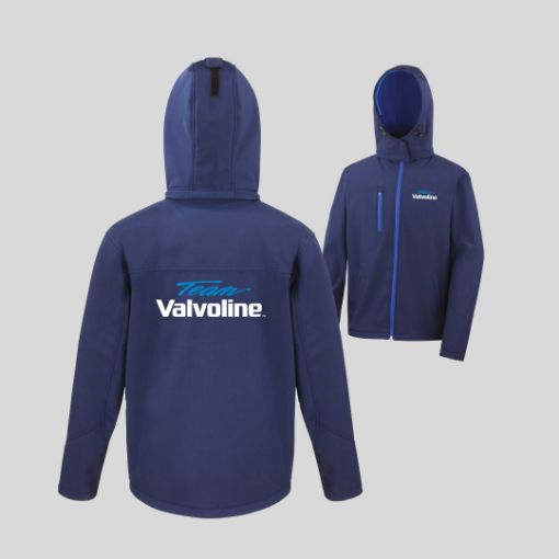 Picture of Hooded Team Valvoline Soft Shell